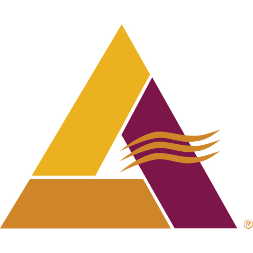 The National Alliances triangle logo.