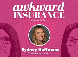 Awkward Insurance cover photo featuring Sydney Hoffmans, CPIA